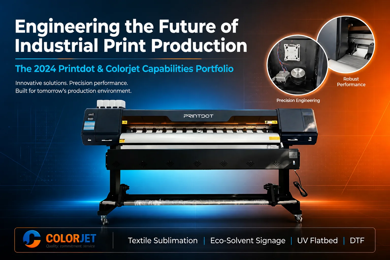 PRINTDOT 1.9M Eco Solvent Printer